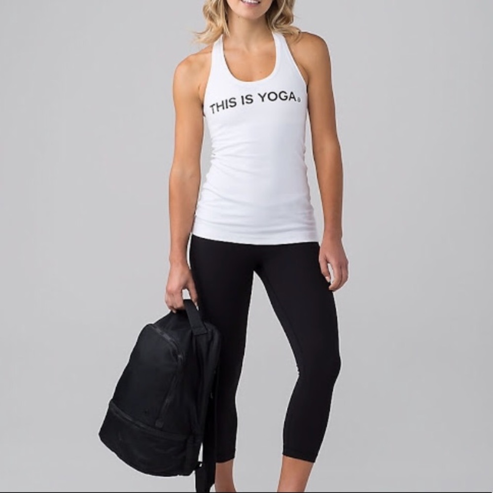 This is Yoga Lululemon Tank